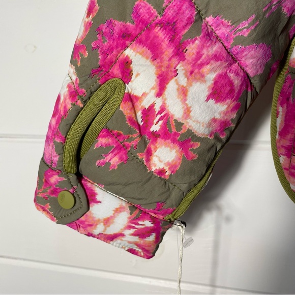 Free People Movement Printed Pippa Packable Puffer Quilted Jacket Sz XS - Picture 6 of 14